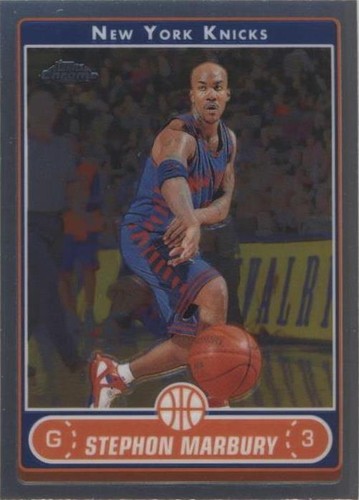 2006-07 Topps Chrome - Stephon Marbury #103