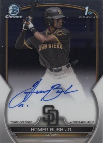 2023 Bowman Draft - Homer Bush Jr. #CDA-HB