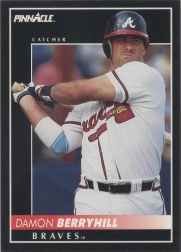 1992 Pinnacle - Damon Berryhill #390