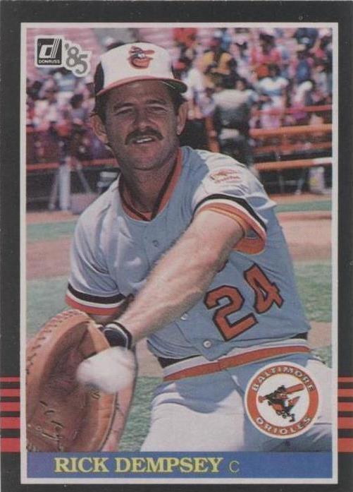 1985 Donruss - Rick Dempsey #332