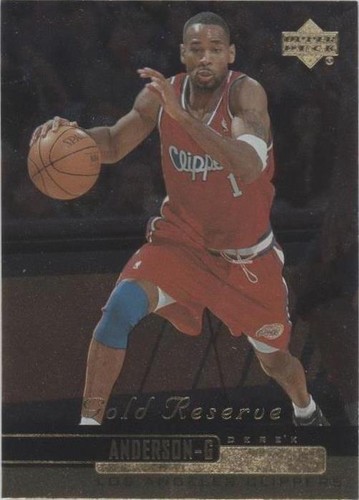1999-00 Upper Deck Gold Reserve - Derek Anderson #98