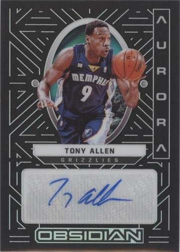 2021-22 Panini Obsidian - Tony Allen #AUR-TAL
