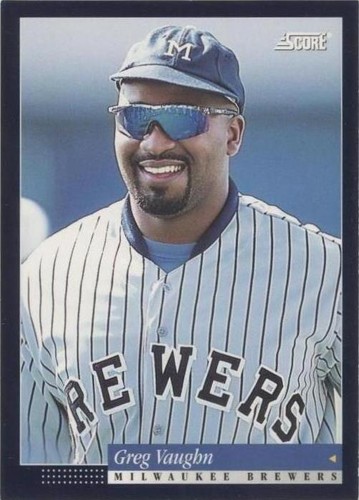 1991 Score MLB Greg Vaughn #528 | eBay