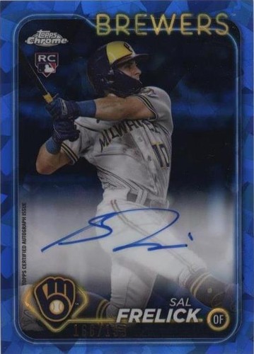 2024 Topps Chrome Update Series Sapphire Edition - Sal Frelick #USA-SF