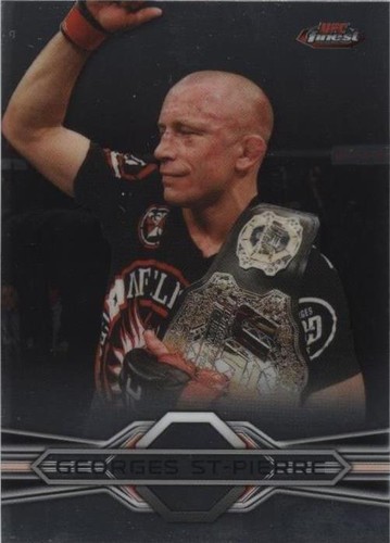 2013 Topps Finest UFC - Georges St-Pierre #100