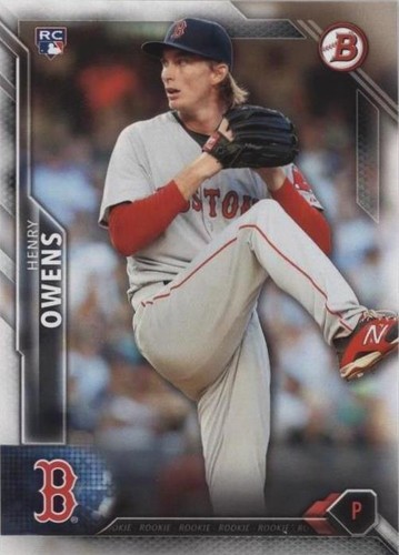 2016 Bowman - Henry Owens #129