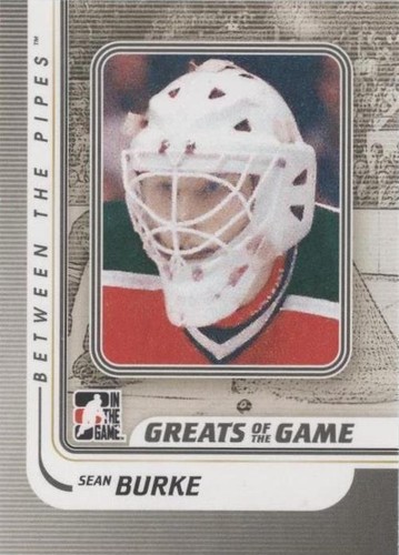 2010-11 In the Game Between the Pipes - Sean Burke #182