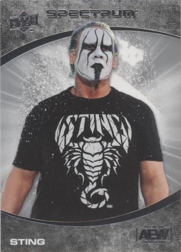 2021 Upper Deck AEW Spectrum - Sting #38
