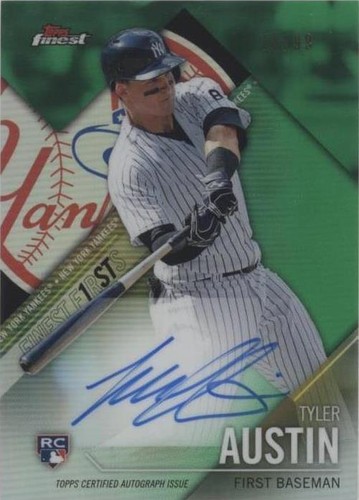 2017 Topps Finest - Tyler Austin #FF-TA