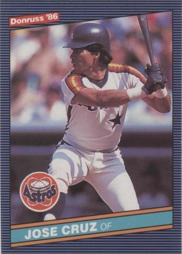 1986 Donruss - Jose Cruz #60