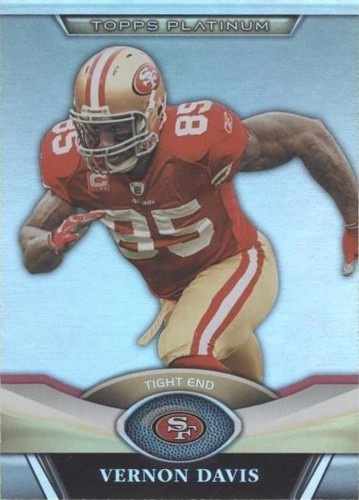 2011 Topps Platinum Vernon Davis #147