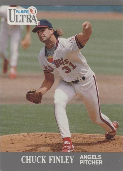 Fleer Ultra 1991 - Chuck Finley #44