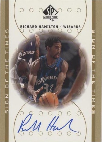 2000-01 SP Authentic - Richard Hamilton #RH