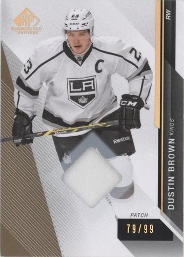 2014-15 SP Game Used - Dustin Brown #55