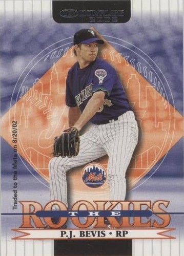 2002 Donruss The Rookies - P.J. Bevis #2