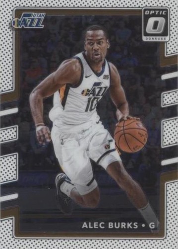 2017-18 Panini Donruss Optic - Alec Burks #141