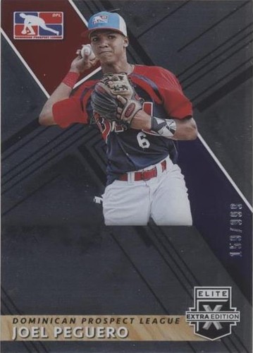 2019 Panini Elite Extra Edition - Joel Peguero #190