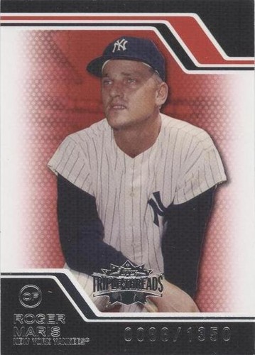 2008 Topps Triple Threads - Roger Maris #72