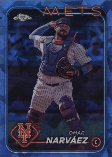 2024 Topps Chrome Update Series Sapphire Edition - Omar Narvaez #USCS173