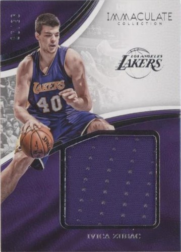 2016-17 Panini Immaculate Collection - Ivica Zubac #SM-IVZ