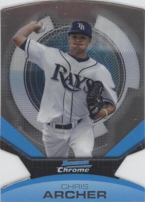 2011 Bowman Chrome — Крис Арчер No23