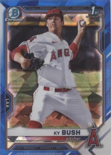 2021 Bowman Chrome Draft Sapphire Edition - Ky Bush #BDC-149