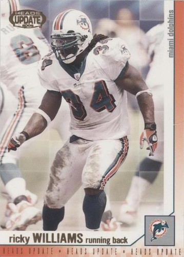 2002 Pacific Heads Update Ricky Williams #94