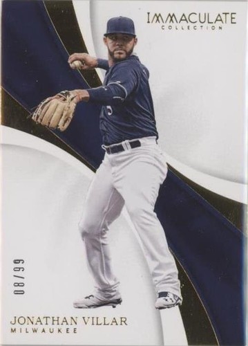 2017 Panini Immaculate Collection - Jonathan Villar #72