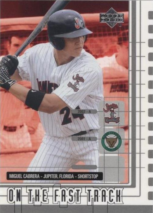 Béisbol de ligas menores Upper Deck 2002 - Miguel Cabrera #216