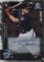 2016 Bowman - Trea Turner #CRA-TT