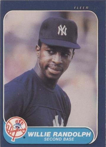 1986 Fleer - Willie Randolph #115