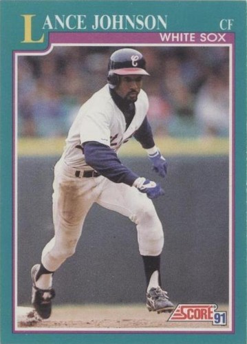1991 Score - Lance Johnson #157