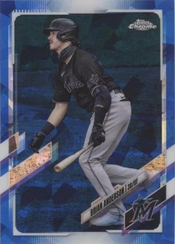 2021 Topps Chrome Sapphire Edition - Brian Anderson #439