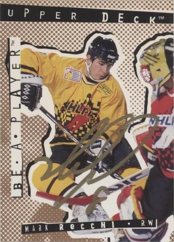 1994-95 Upper Deck Be a Player - Mark Recchi #7
