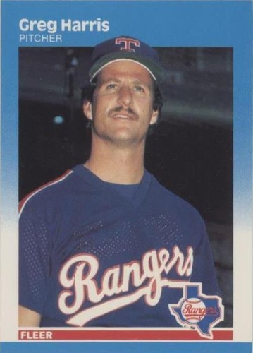 1987 Fleer - Greg Harris #126