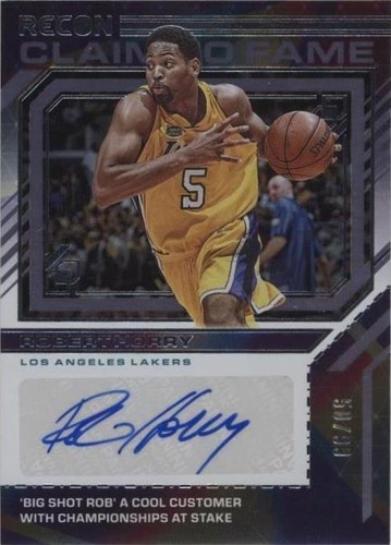 2021-22 Panini Recon - Robert Horry #CFS-RBH