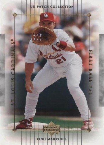 2003 Upper Deck Patch Collection - Tino Martinez #105