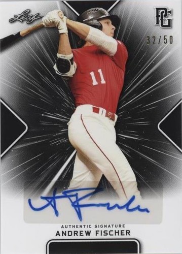 2021 Leaf Perfect Game National Showcase - Andrew Fischer #BA-AF1