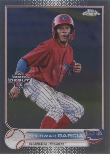 2022 Topps Pro Debut - Yhoswar Garcia #PDC-165