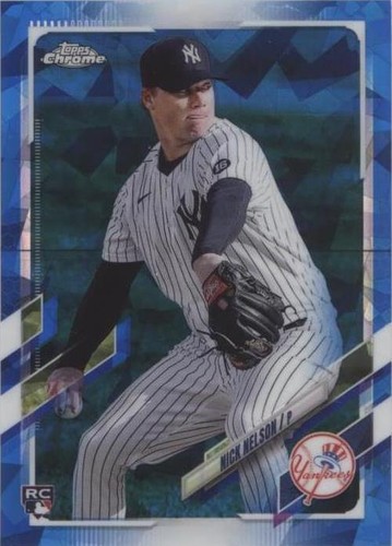 2021 Topps Chrome Update Series Sapphire Edition - Nick Nelson #US119