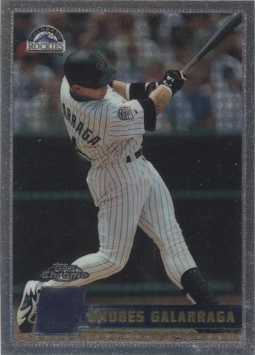 1996 Topps Chrome - Andres Galarraga #96