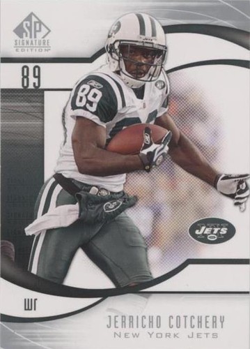 2009 SP Signature Edition Jerricho Cotchery #40