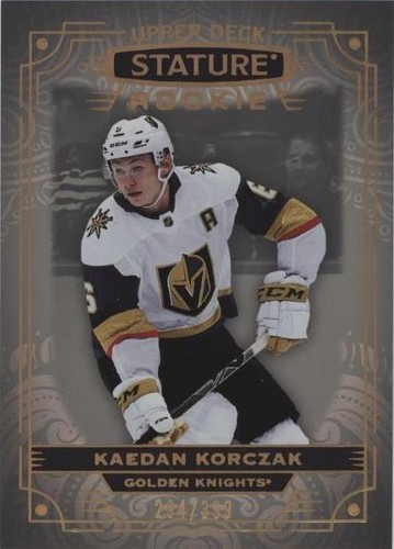 2022-23 Upper Deck Stature - Kaedan Korczak #108