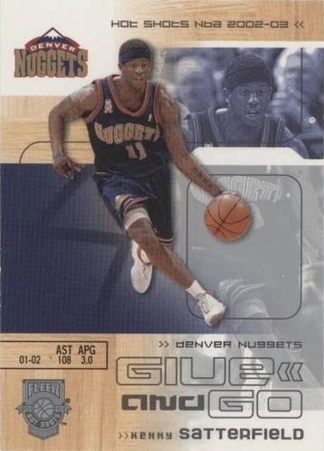 2002-03 Fleer Hot Shots - Juwan Howard/Kenny Satterfield #106