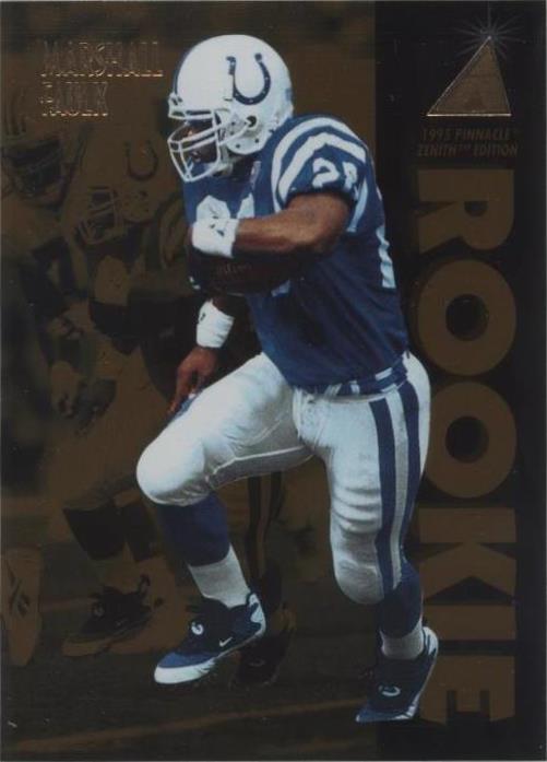 Pinnacle Zenith Marshall Faulk 1995 #Z131