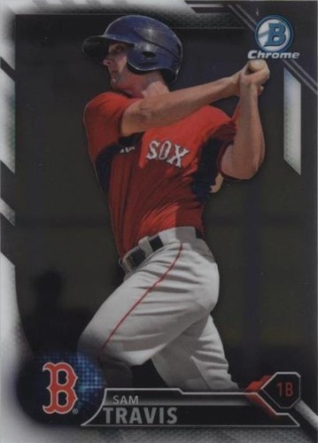 2016 Bowman Chrome - Sam Travis #BCP229