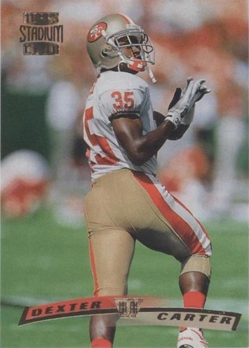 1996 Topps Stadium Club Dexter Carter #274