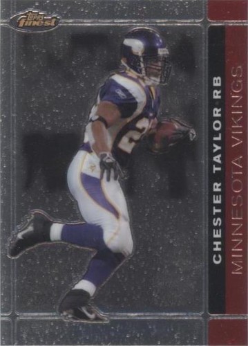 2007 Topps Finest Chester Taylor #28