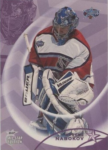 2002-03 In the Game Be A Player All-Star Edition - Evgeni Nabokov #63