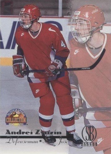 1996 Score Board Autographed Collection - Andrei Zyuzin #50